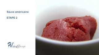 Recette n°1 : Robotchef RT51A - La sauce américaine