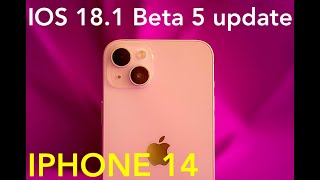 IOS 18.1 BETA 5  ПРИЛЕТЕЛО НА IPHONE 141 СТОИТ ЛИ СТАВИТЬ? ОТВЕТ ТУТ!!!