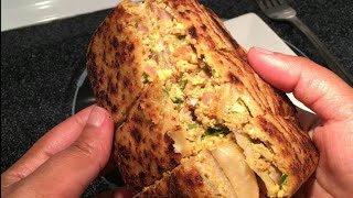 Restaurant style Mughlai paratha/ chicken mughlai paratha/ moglai porota/ rannabatirecipe/ stuffed