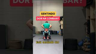 Dor lombar? Faça esses exercícios #dicas #fortalecimento #dornacoluna #alongamento