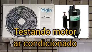 Como saber se o motor do seu ar condicionado queimou / como testar motor ar condicionado split