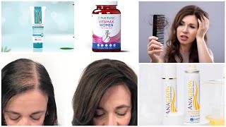 Hair Fall Solution Bundle / Stop Hairfall by Simple Hair Care routine Anagrow Shampoo & Serum