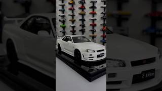 R34 Skyline Z Tune Scale 1:12 Worth 1500 USD Dollars! worldwide Limited 30 Unit Only ! #r34 #auto