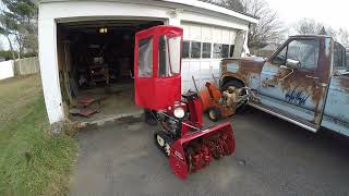 Honda snow blower doesn't want to run without choke. It will hunt. Let´s fix that.