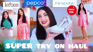 SUPER TRY ON HAUL🛍️ MAYO’23:PRIMARK,LEFTIES,PEPCO os enseño ROPA,DECORACION Y MAS!!!!