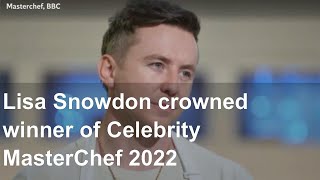 Lisa Snowdon crowned winner of Celebrity MasterChef 2022