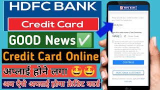 Hdfc Bank Credit Card Apply Hone laga🔥|How to Apply HDFC Bank Bank Credit card Live Process-2021