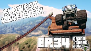 SLOWEST RACE EVER! - GTA V Highlights | Ep.34 w/The Norgies