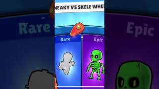 Spinning new sneaky vs skele wheel #stumbleguys #crazy #insane