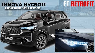 🛑INNOVA HYCROSS HEADLIGHT Solutions | Lighting Solutions by Car Sutra🚘