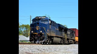 Norfolk & Western Heritage Leads 221 On A Spring Afternoon