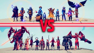 EVIL TEAM vs FARMER TEAM - Totally Accurate Battle Simulator TABS