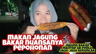 makan jagung bakar