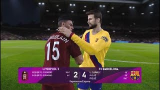 UEFA Cup Liverpool VS BarcelonaPES 2020