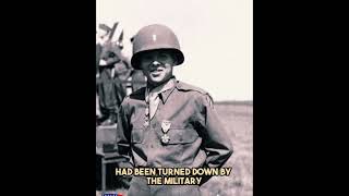 Audie Murphy   an American Hero   #ww2 #history #shortvideo #veteran #shorts