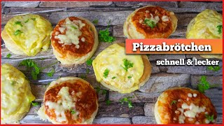 Pizzabrötchen mit Sauce Hollandaise / simple & schnell /TikTok Blätterteig Pizzarezept