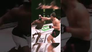 Robert Whittaker first round finish feat Derek Brunson #shorts #mma #ufc