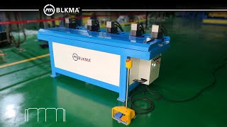 BLKMA Hydraulic duct notcher/ Five stations Duct notch machine/ Duct Lockformer Duct Notcher machine