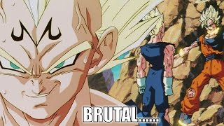 Goku vs Majin Vegeta Was BARBARIC...