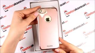 Apple iPhone 7 Rose Gold Çerçeveli Şeffaf Kılıf Tanıtımı