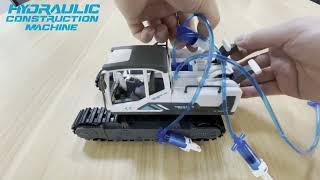 Hydraulic Power Experiment-​Building Block Science DIY Engineering Vehicle