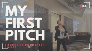 My 1st pitch competition! Pitching to win $10,000 | Shark Tank