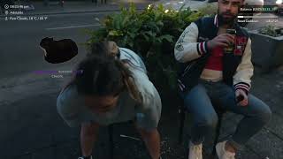 RANDOM GUY SPITS ON ICE POSEIDON FRIEND ANYA (G7)