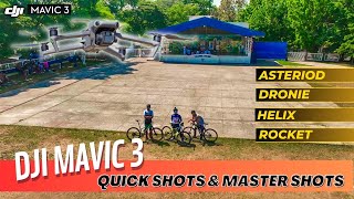 DJI Quick shots and Master Shots