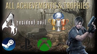 Resident Evil 4 - All Achievements & Trophies 100%