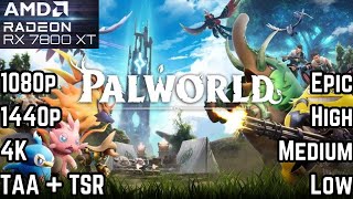 Radeon RX 7800 XT in Palworld | 1080p, 1440p, 4K Benchmark