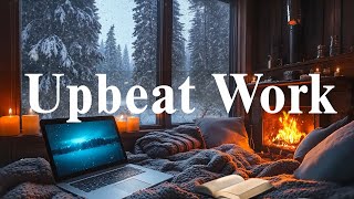 Chill Work Jazz Music☕Cool Winter Morning Air &Bossa Nova Jazz Фон Фортепиано