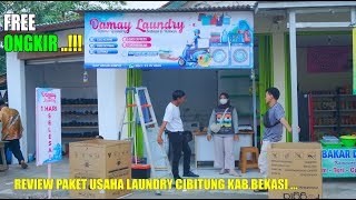 REVIEW PAKET USAHA LAUNDRY KILOAN MODAL KECIL CIBITUNG KAB.BEKASI 26 JUTA- PELUANG USAHA RUMAHAN