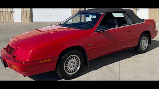 1992 CHRYSLER LEBARON HAMMERDOWN AUCTIONS