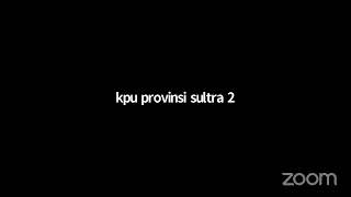 KPU PROV SULTRA Live Stream