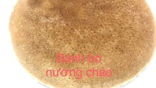 Bánh bò nướng chảo || làm bánh bò nướng bằng bột pha sẵn || Meo vlog87