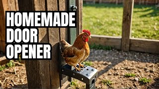 Had to hook up my homemade Chicken door opener!