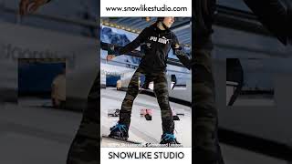 Indoor Ski training & Snowboard training in Snowlike studio near Chicago