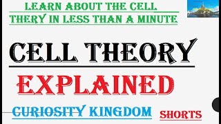 Cell Theory Explained , The cell theory by Schleiden n Schwann Explained  Cell Theory Class 8 #CKS