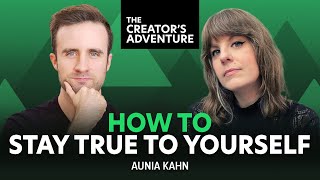 How Aunia Kahn Built Her Business Dealing With Chronic Illnesses - The Creator's Adventure #52