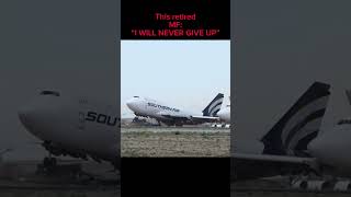 747 will not give up