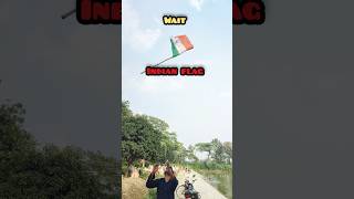 indian flag 🇮🇳 gir gya 😭 Hindustan jindabad #flag #indianflag #shorts #viral