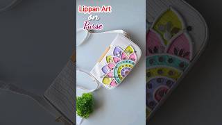 🎁Lippan Art on Purse | Purse  Renew Idea | Mothers day Special 😍  #diy #pursemakeover  #mothersday