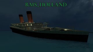 R.M.S_HOLLAND - Последние корабли уходят на дно утаскивая за собой вечную память - Garry's Mod.