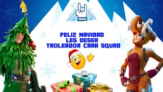 FELIZ NAVIDAD LES DESEA TROLEADOR CARA SQUAD