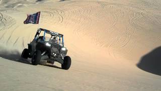 RZR 900 Almost Crashes on Mega-Bowl!!!