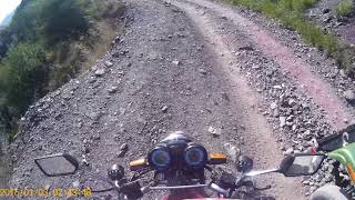 Sharan Forest Track on Honda Deluxe CB200