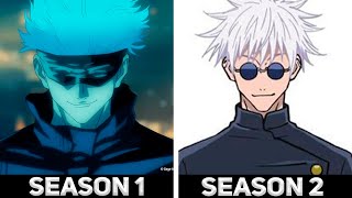 Season 1 VS Season 2 - Jujutsu Kaisen Season 2 (2023)