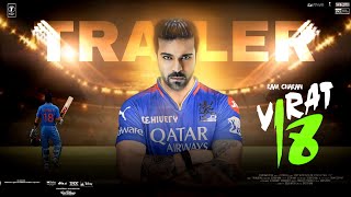 Virat Kohli: Jersey No.18 - Official Trailer | Ram Charan | Anushka Sharma | A A Films Karan Johar