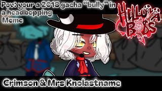 2018 HEADBOPPING||Gacha Trend||Gacha Life 2||Helluva Boss||Crimson and Moxxie’s mom||FW⚠️