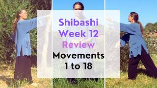 Shibashi Week 12: (Tàijí Qi-Gong) Review: Movements 1 to 18